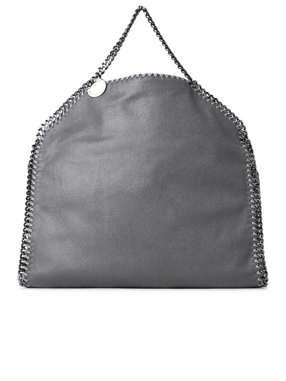 Stella Mccartney Grey Polyester 3 Chain Falabella Bag Woman