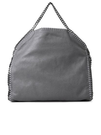 Stella Mccartney Grey Polyester 3 Chain Falabella Bag Woman