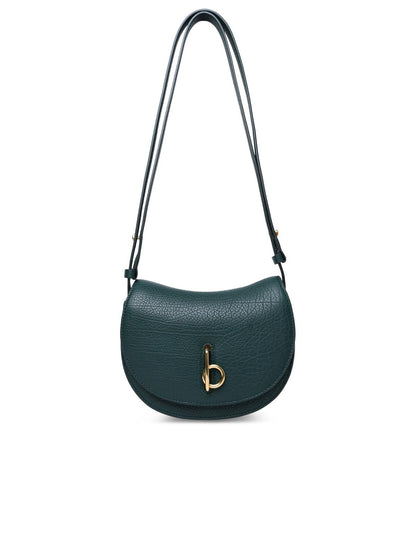 Burberry 'Rocking Horse' Mini Bag In Green Leather Woman