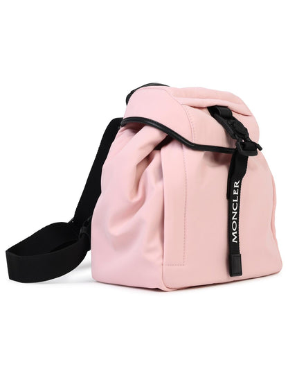 Moncler 'Trick' Pink Nylon Backpack Woman