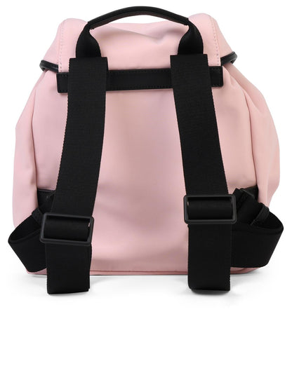 Moncler 'Trick' Pink Nylon Backpack Woman