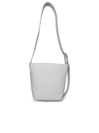 Jil Sander White Leather Bag Woman