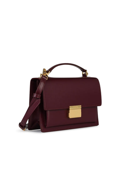 Golden Goose Venezia Bag In Burgundy Palmellata Leather Woman