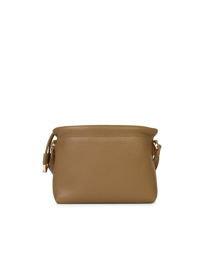 A.P.C. Small 'Ninon' Crossbody Bag In Olive Green Eco-Leather Woman