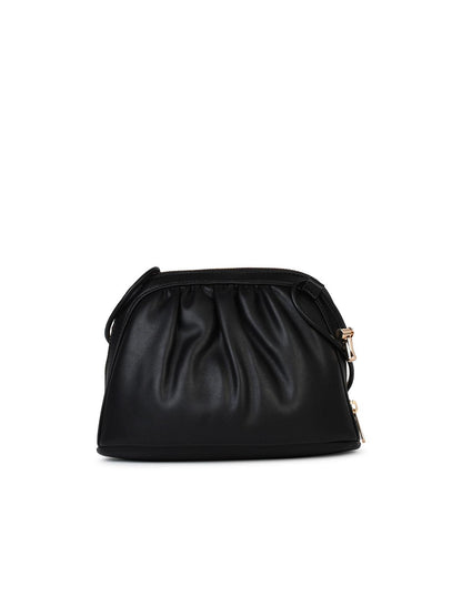 A.P.C. Small 'Ninon' Black Eco-Leather Crossbody Bag Woman