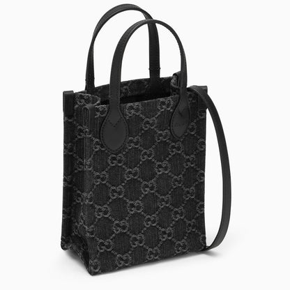 Gucci Ophidia Black/Grey Mini Bag Women