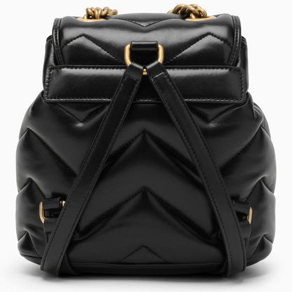 Gucci Gg Marmont Matelassé Backpack Black Women