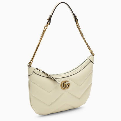 Gucci Gg Marmont Small Shoulder Bag White Women