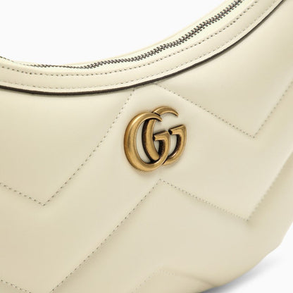 Gucci Gg Marmont Small Shoulder Bag White Women