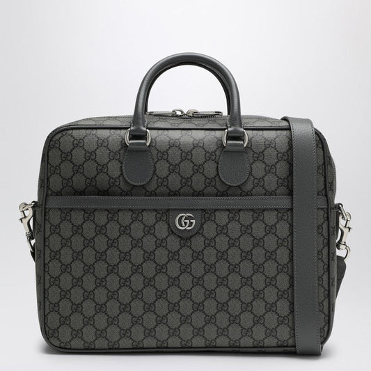 Gucci Ophidia Briefcase In Gg Supreme Fabric Men