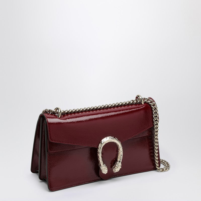 Gucci Small Dyonisus Bag Red Anchor In Patent Leather Women