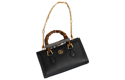 (WMNS) Gucci Diana Small Shoulder Bag 'Black' 735153-DJ24T-1092