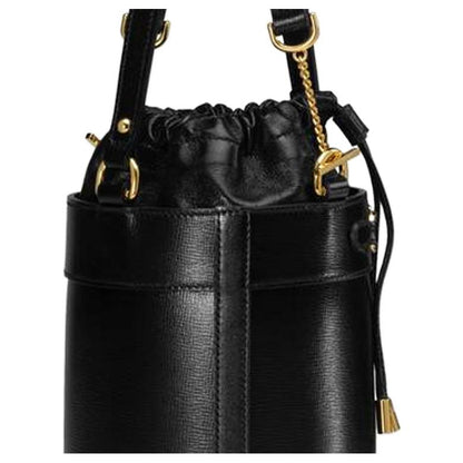 (WMNS) Gucci Leather Horsebit 1955 Chain Single-Shoulder Bag Small Black 637115-1DBYG-1000