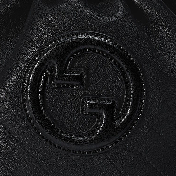 (WMNS) Gucci Blondie Mini Bucket Bag 'Black' 760313-AACP7-1000