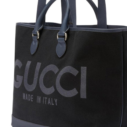 Gucci Large Tote Bag With Gucci Print 'Black' 774183-FACSY-8643