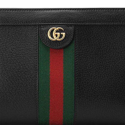 (WMNS) Gucci Leather Ophidia Small Shoulder Bag 'Black' 503877-DJ2DG-1060