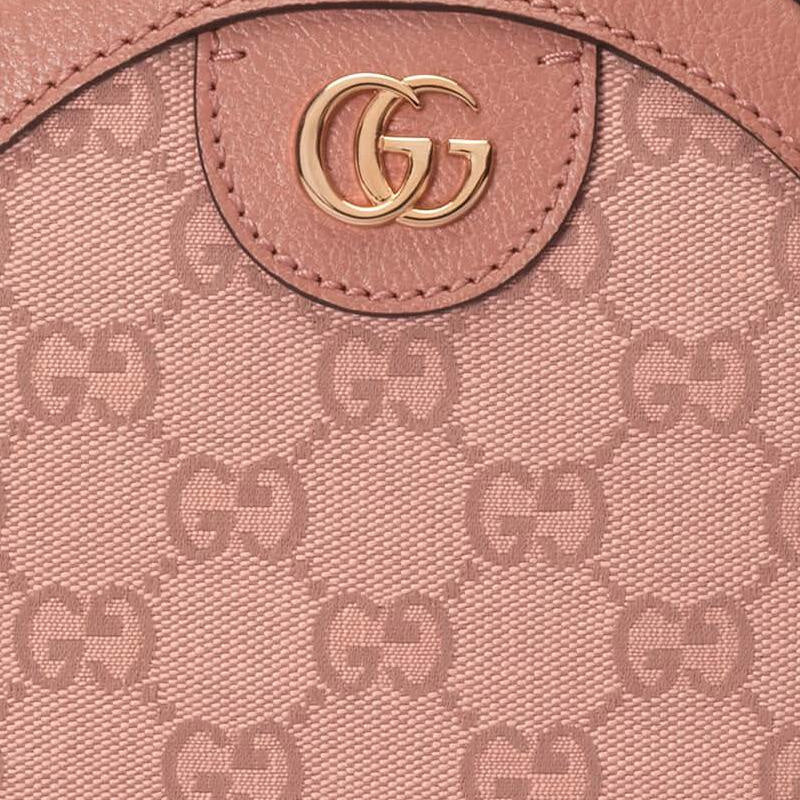 (WMNS) Gucci Ophidia GG Mini Round Shoulder Bag 'Pink' 550618-FACC5-5748