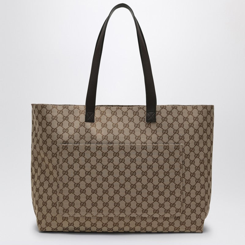 Gucci Large Shopping Bag In Gg Fabric Men