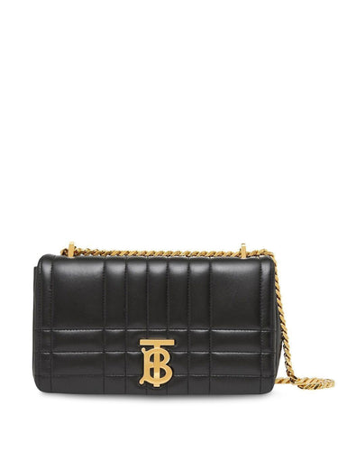 BURBERRY QUILTED LEATHER SMALL LOLA BAG