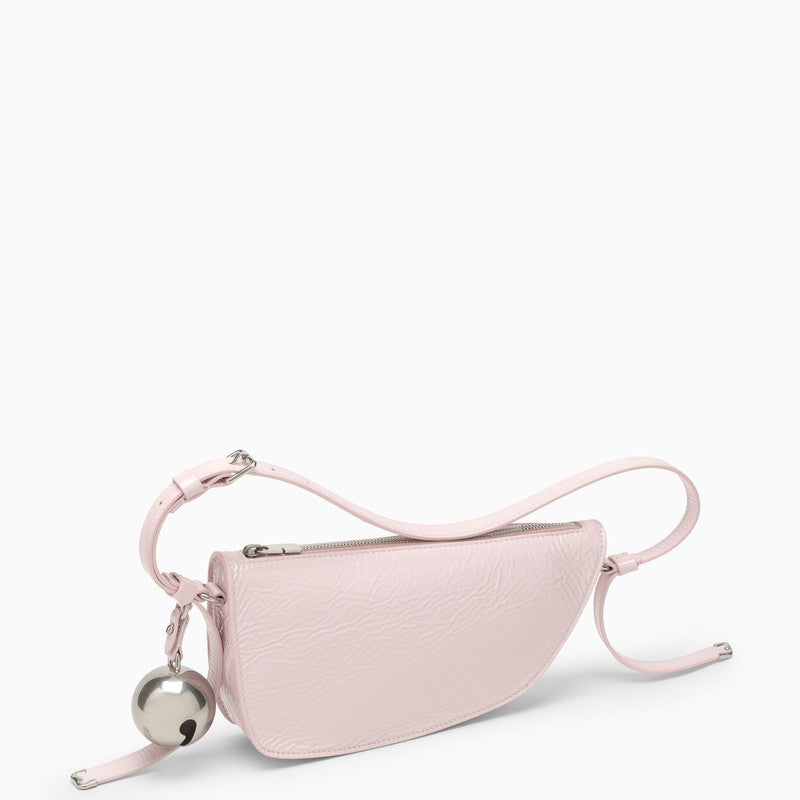 Burberry Small Shield Pink Leather Bag Women