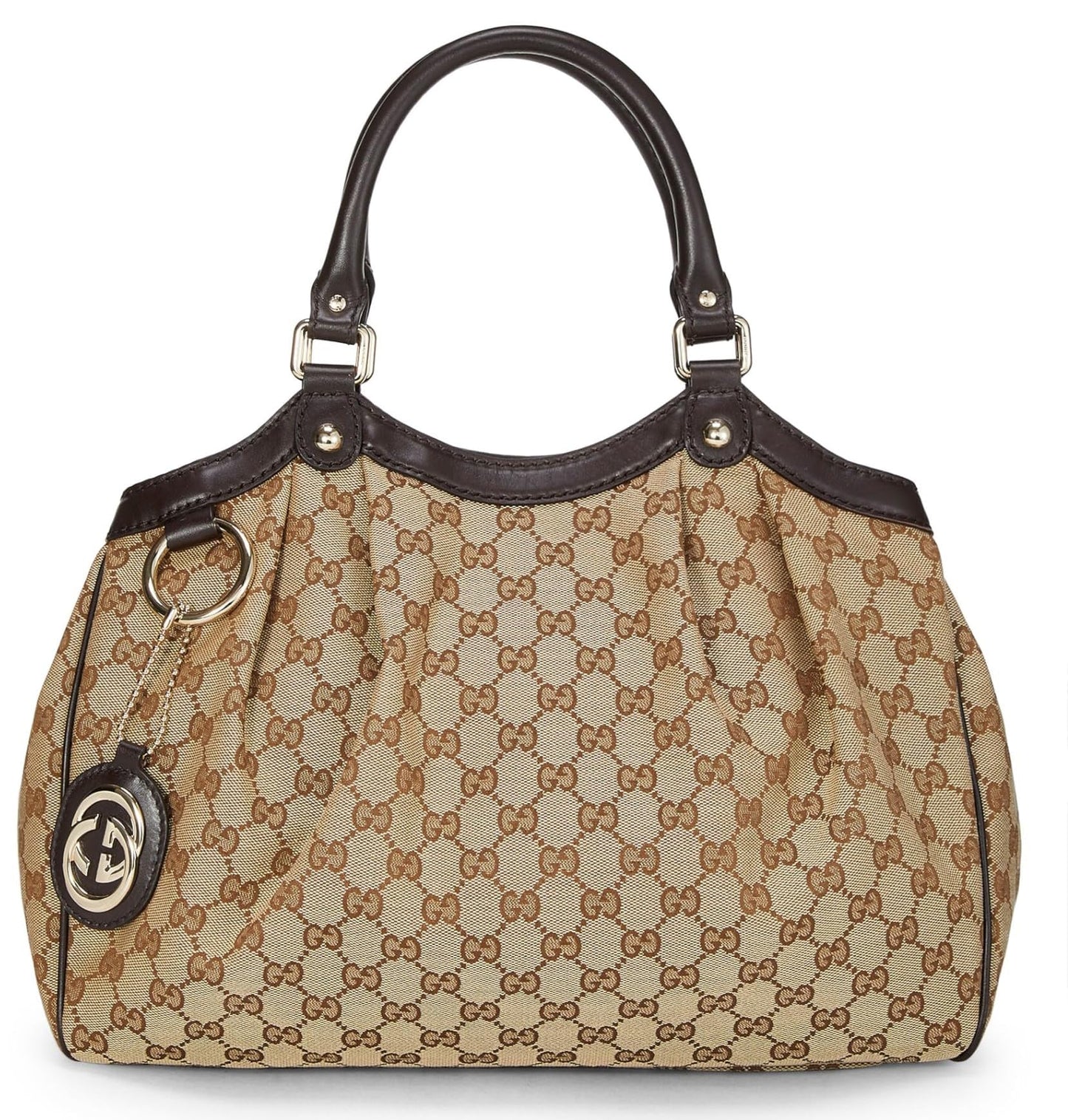 Gucci,  Original GG Canvas Sukey Tote, Brown