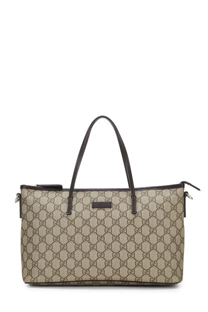 Gucci,  Original GG Supreme Canvas Tote, Brown