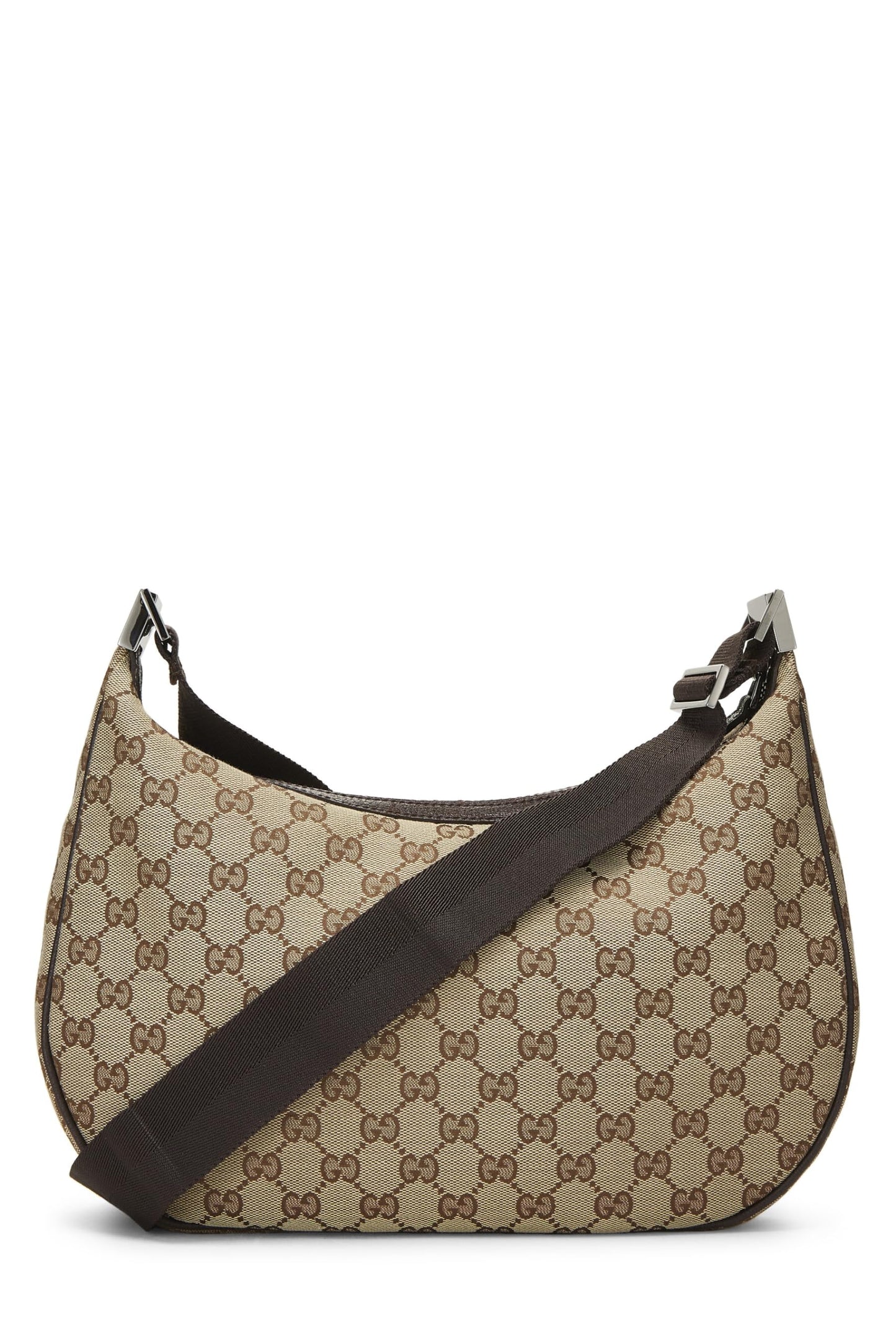 Gucci,  Original GG Canvas Round Messenger, Brown