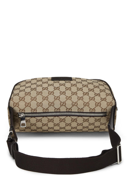 Gucci,  Original GG Canvas Waist Pouch, Brown