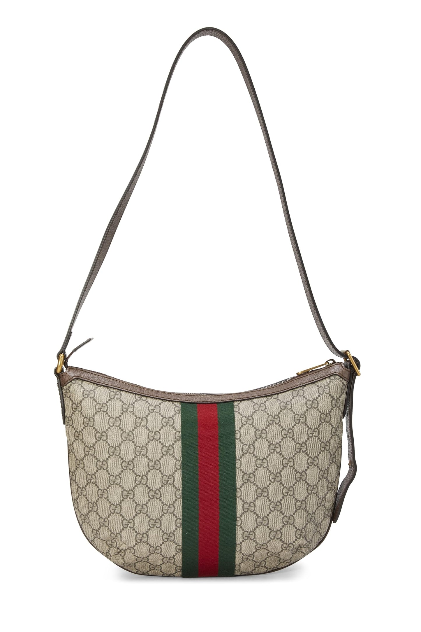 Gucci,  Original GG Supreme Canvas Ophidia Shoulder Bag, Brown