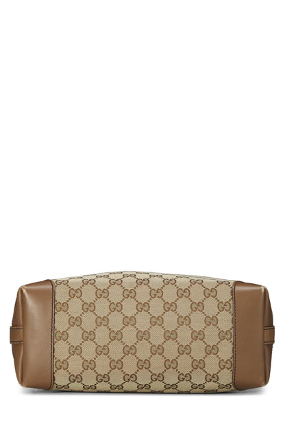 Gucci,  Brown Original GG Canvas Craft Tote, Brown