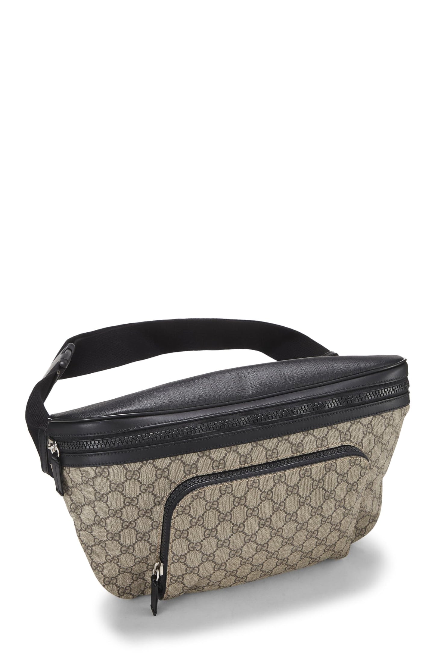 Gucci,  Original GG Supreme Canvas Waist Pouch Large, Black