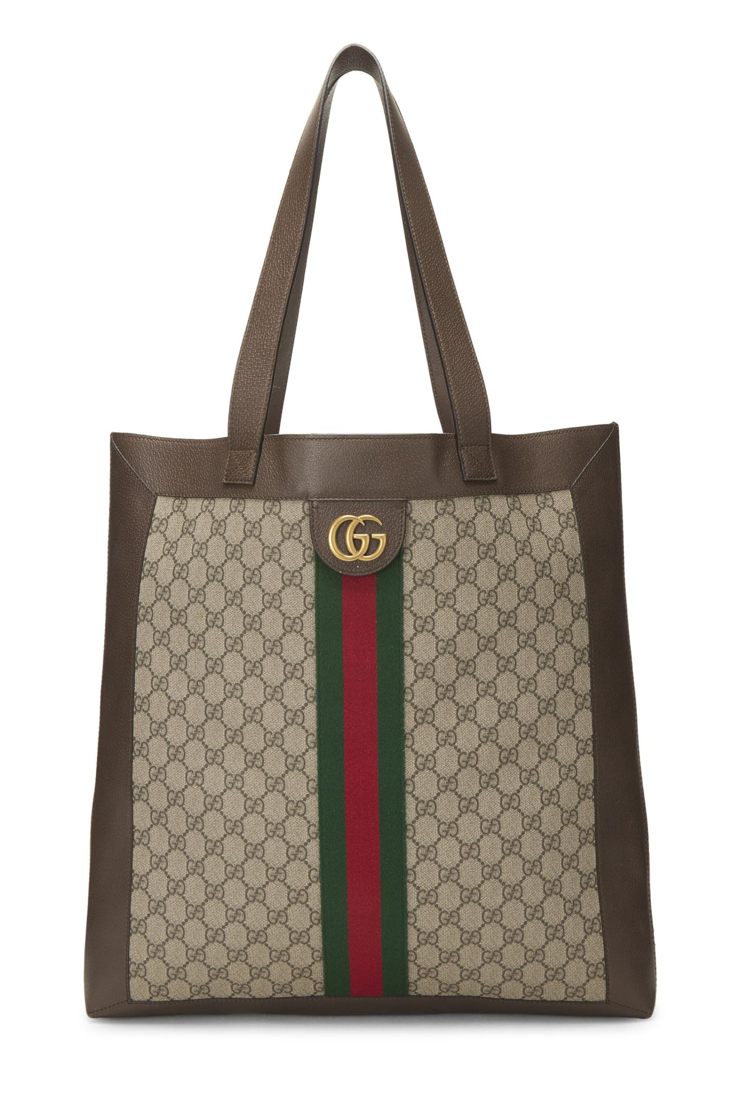 Gucci,  Original GG Supreme Canvas Ophidia Tote Large, Brown