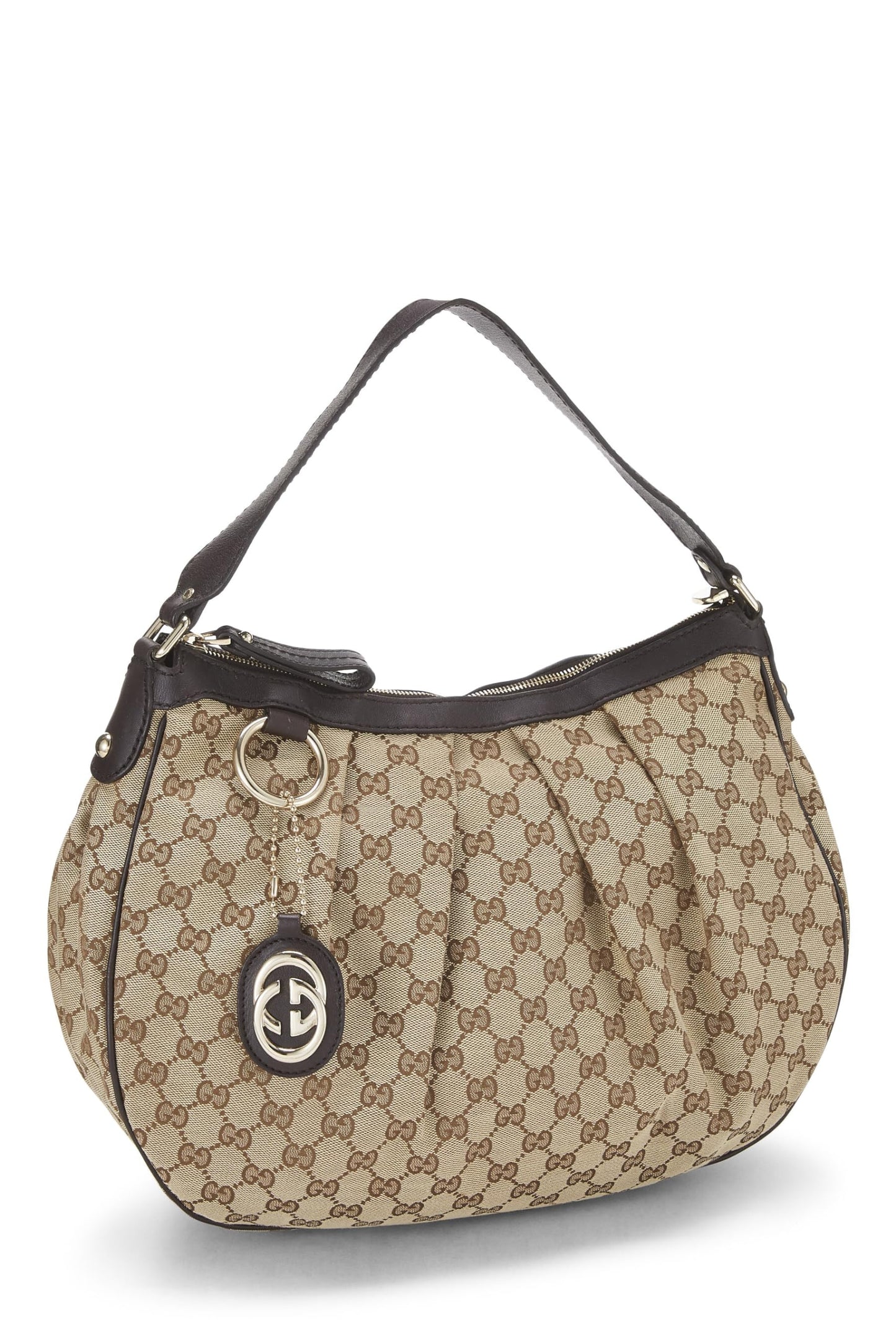 Gucci,  Original GG Canvas Sukey Hobo, Brown