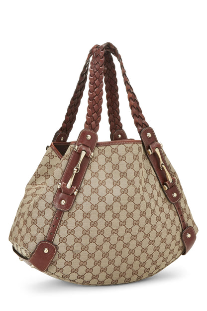 Gucci,  Original GG Canvas Pelham Tote Large, Brown