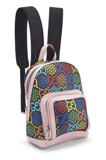 Gucci,  Multicolor GG Supreme Psychedelic Backpack Small, Multi