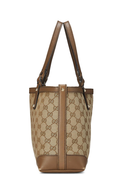 Gucci,  Brown Original GG Canvas Craft Tote, Brown