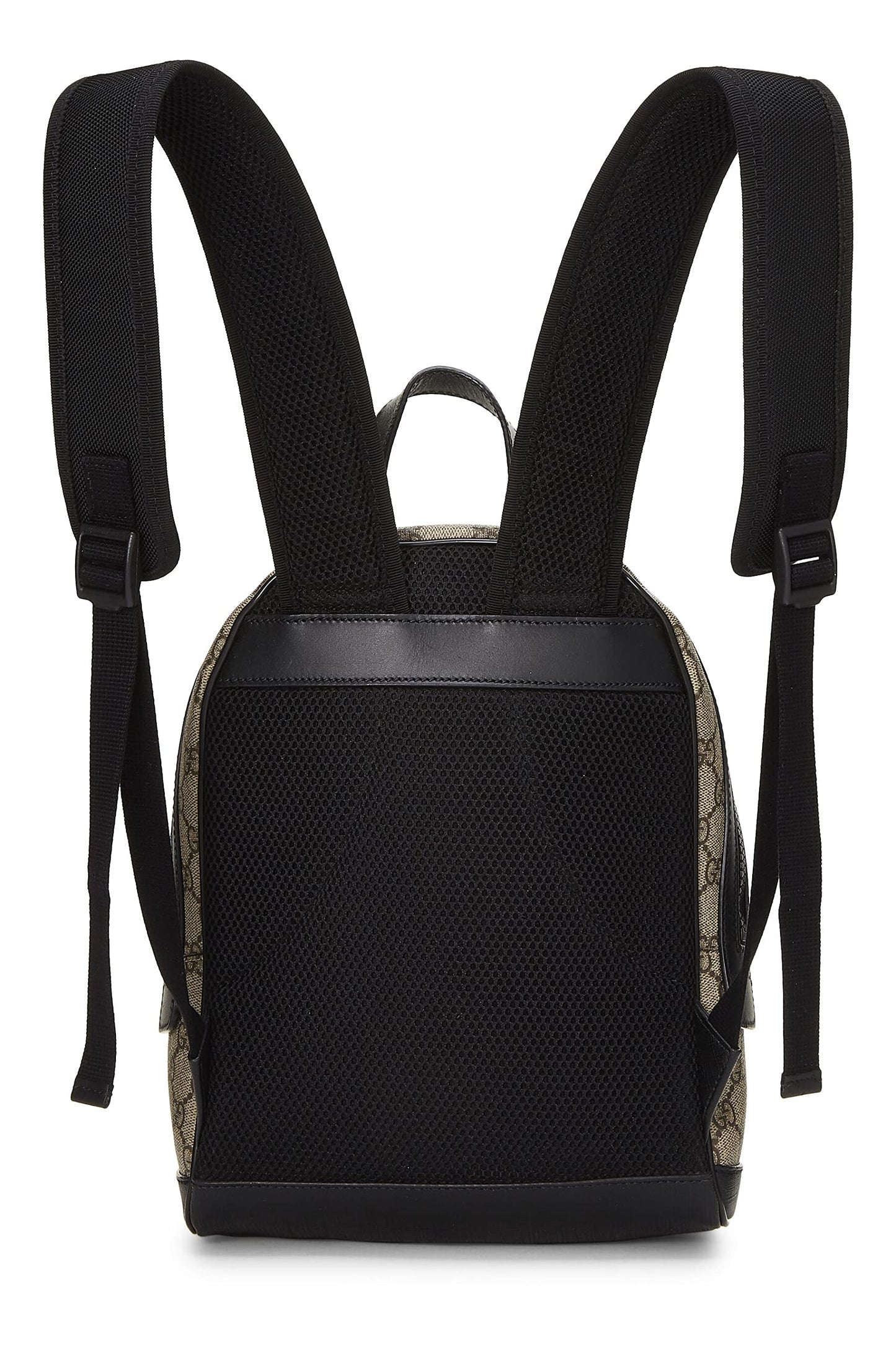 Gucci,  Black Original GG Supreme Canvas Eden Backpack Small, Black