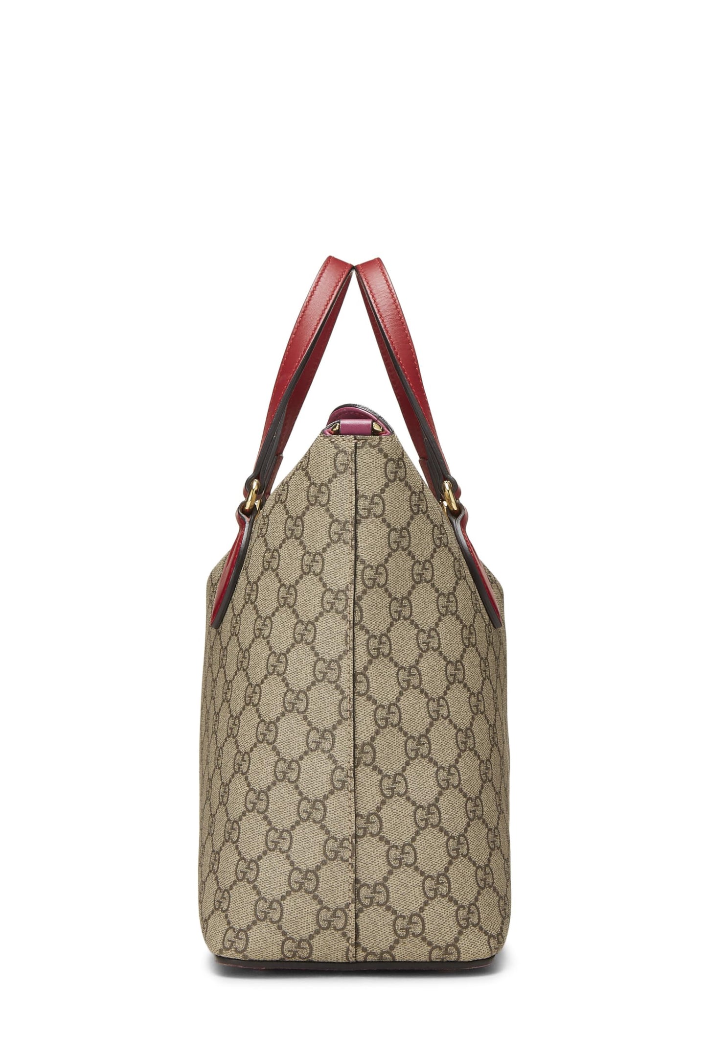 Gucci,  Multicolored Original GG Supreme Canvas Linea Fold Over Bag, Multi