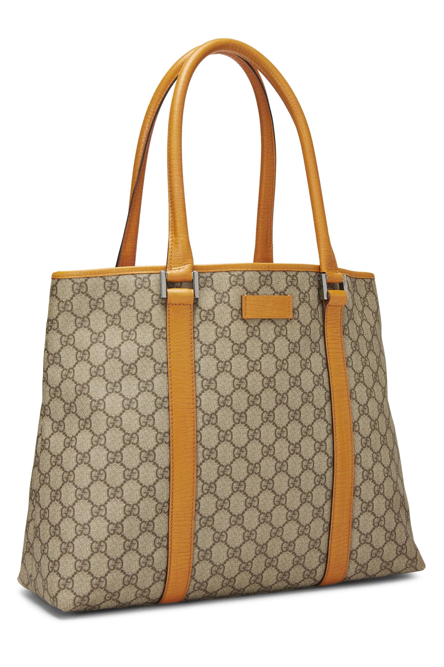 Gucci,  Orange Original GG Supreme Canvas Joy Tote, Orange