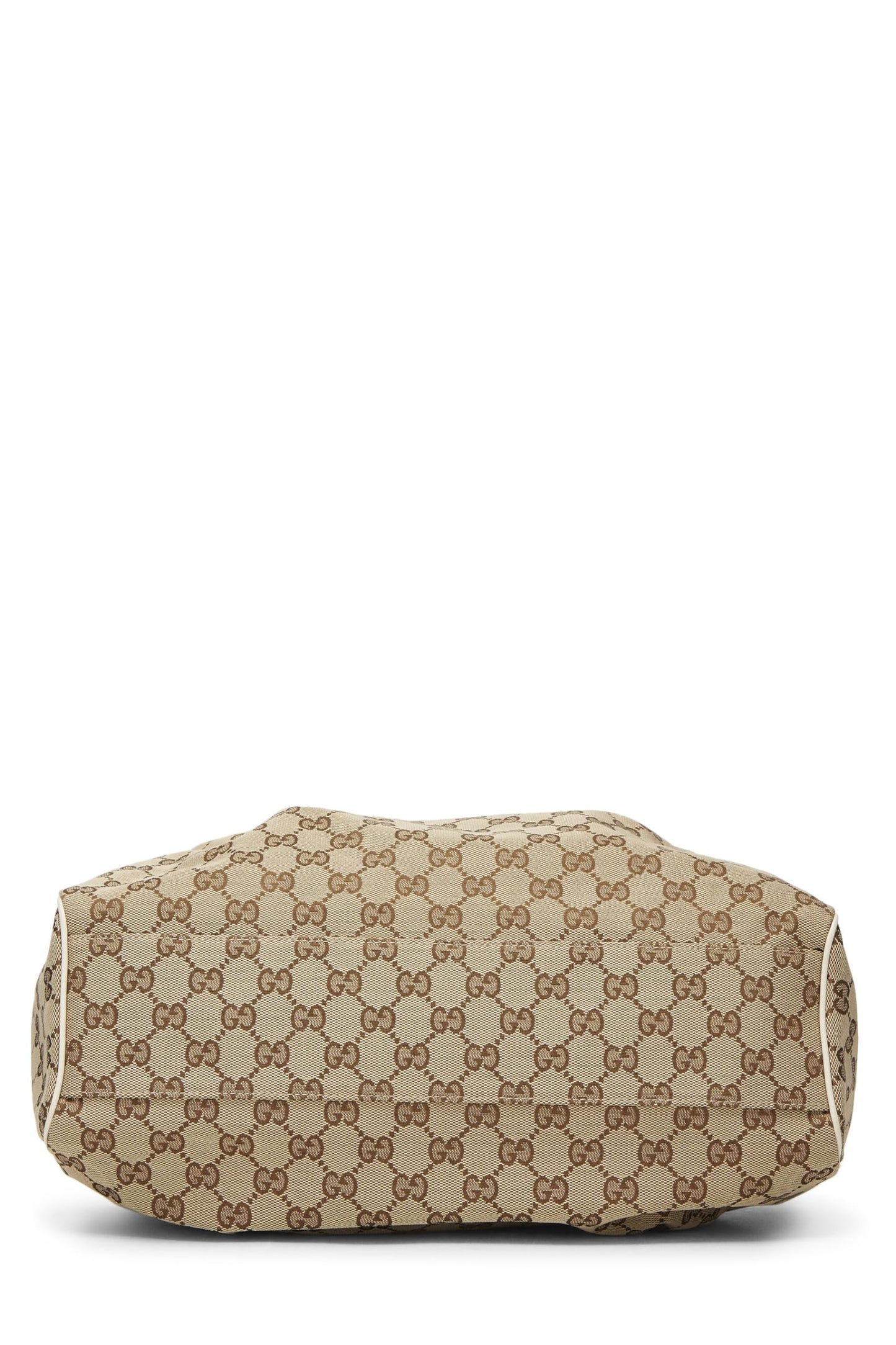 Gucci,  Cream Original GG Canvas Sukey Tote, White