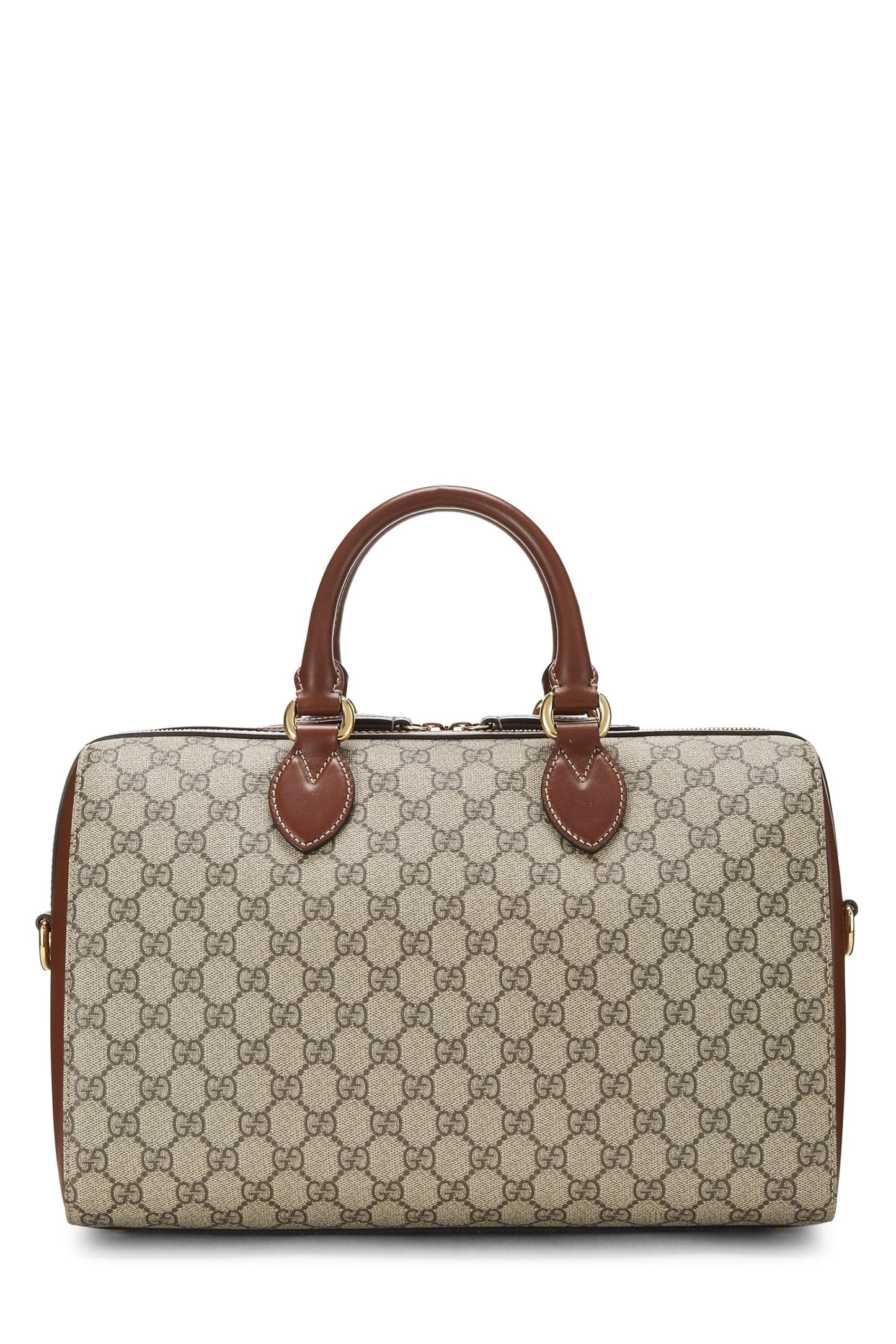 Gucci,  Original GG Supreme Canvas Boston Handbag, Brown