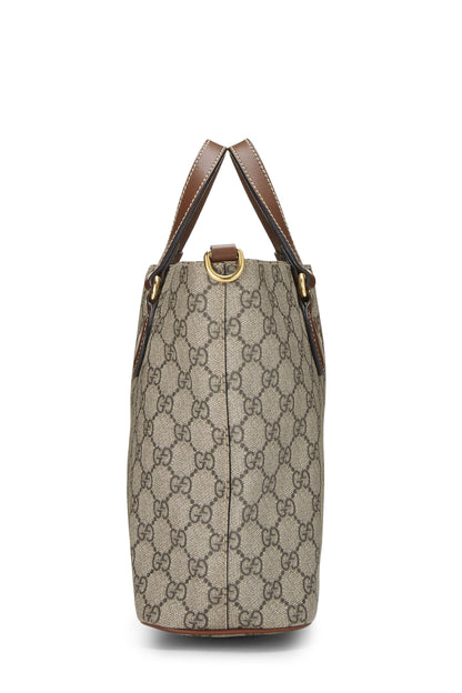 Gucci,  Original GG Supreme Coated Canvas Tote Small, Brown