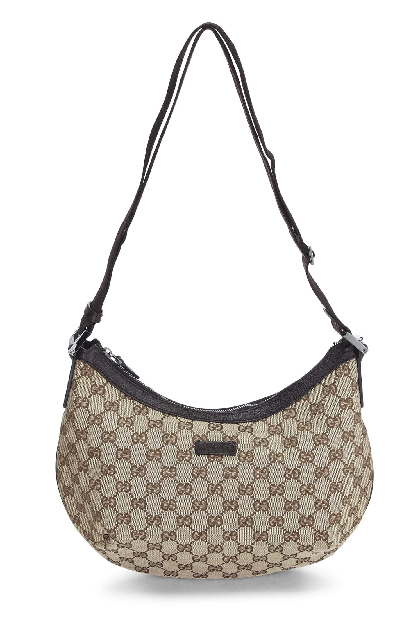 Gucci,  Original GG Canvas Round Messenger, Brown