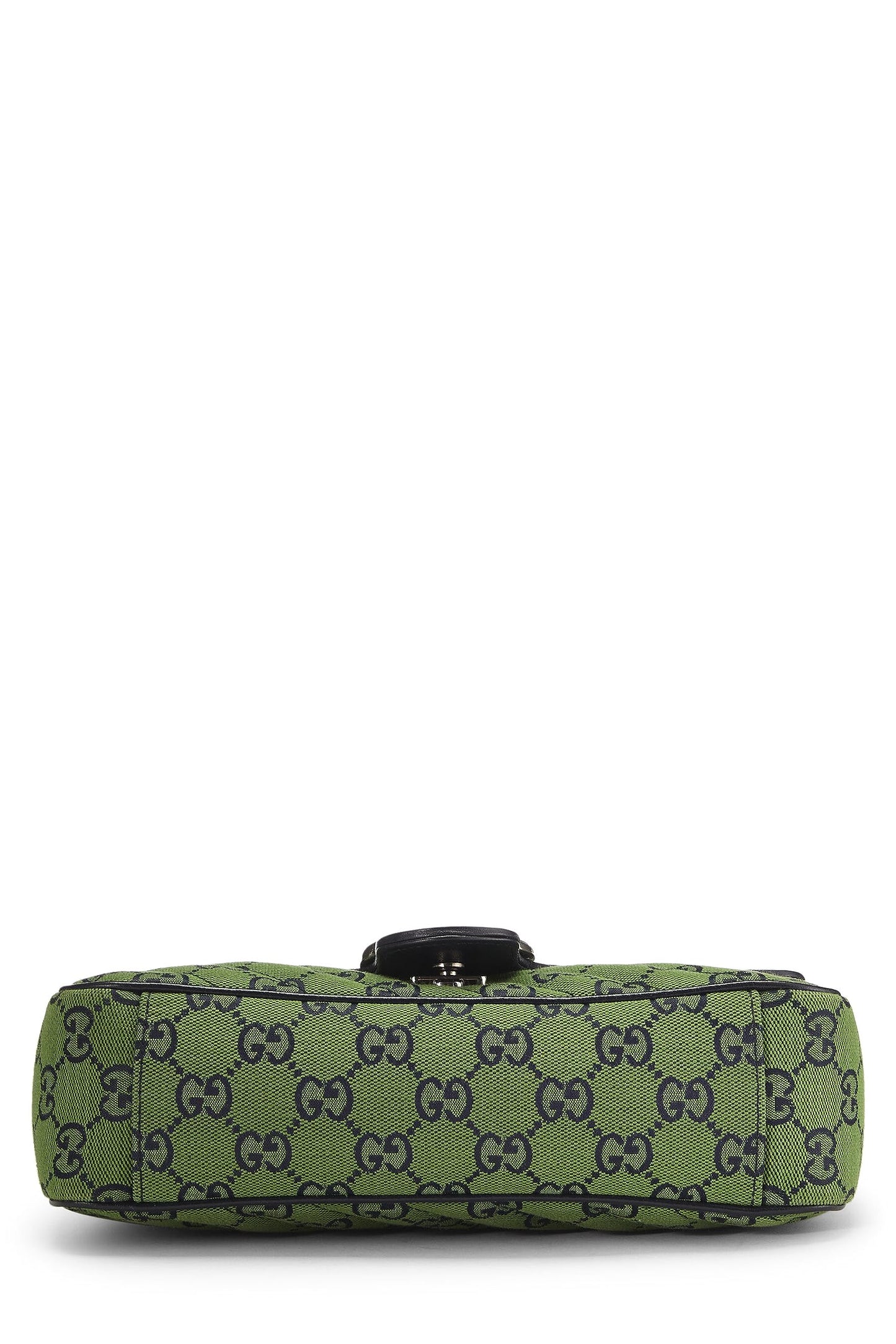 Gucci,  Green Original GG Canvas Marmont Shoulder Bag Small, Green