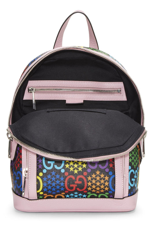 Gucci,  Multicolor GG Supreme Psychedelic Backpack Small, Multi