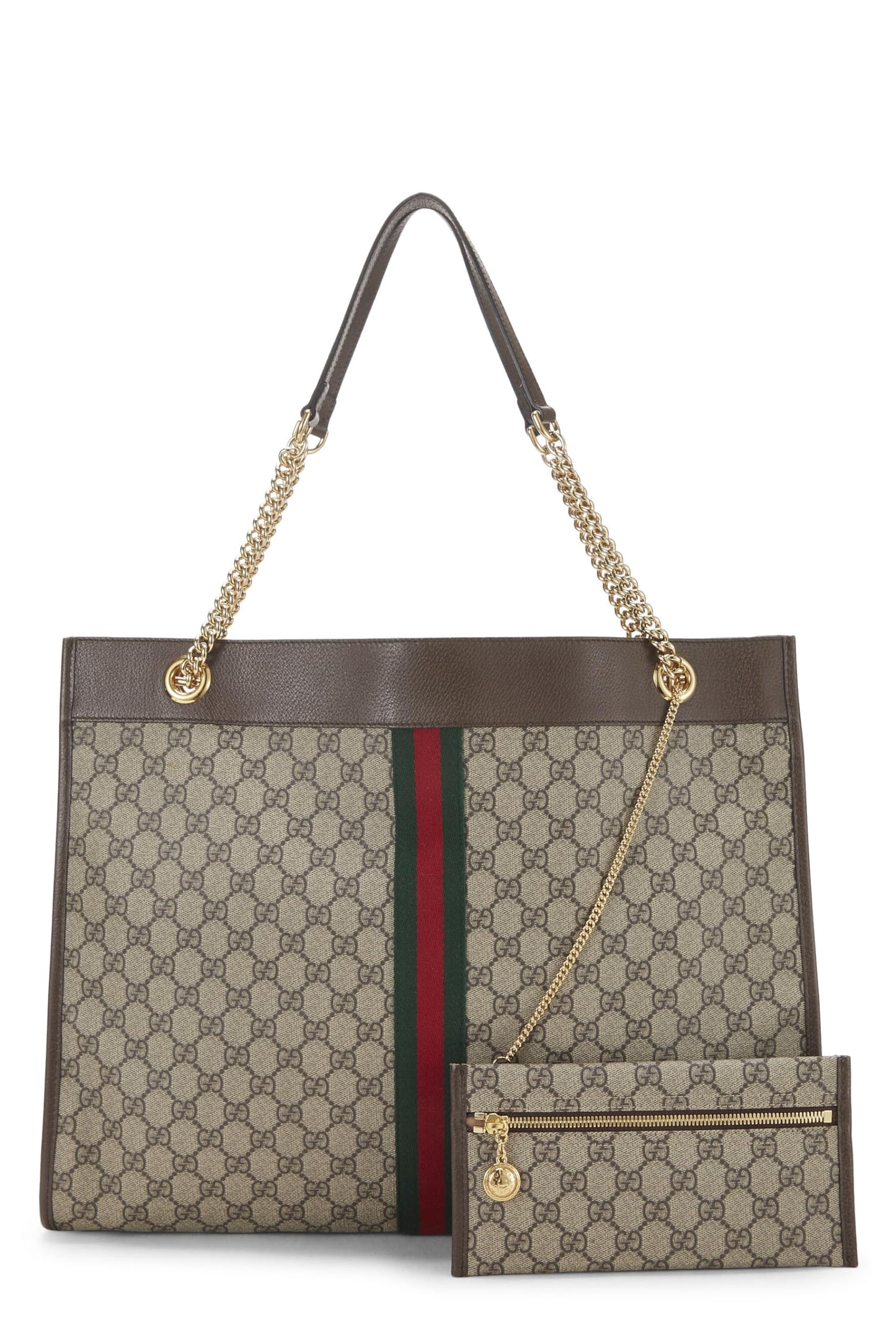 Gucci,  Brown Original GG Supreme Canvas Rajah Tote, Brown