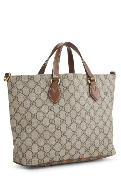 Gucci,  Original GG Supreme Coated Canvas Tote Small, Brown