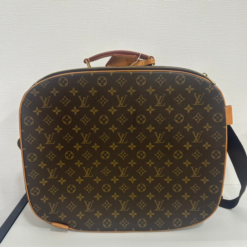 Louis Vuitton Monogram 2Way Brown Travel Bag Medium