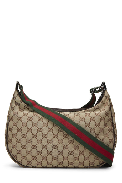 Gucci,  Original GG Canvas Web Messenger, Brown