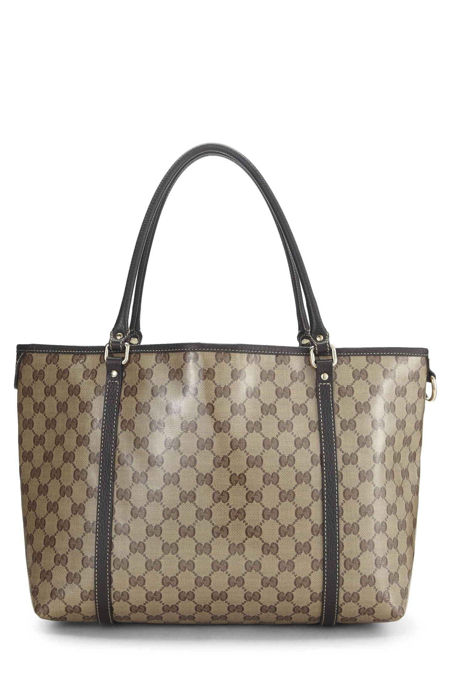 Gucci,  Brown GG Crystal Canvas Joy Tote, Brown